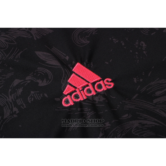 Chandal del Real Madrid Manga Corta 2021-2022 Negro